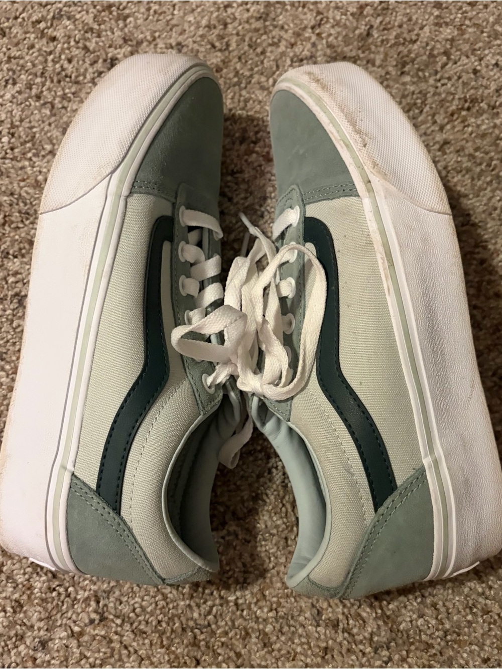 Vans Green Skate Sneakers - Picture 6 of 8